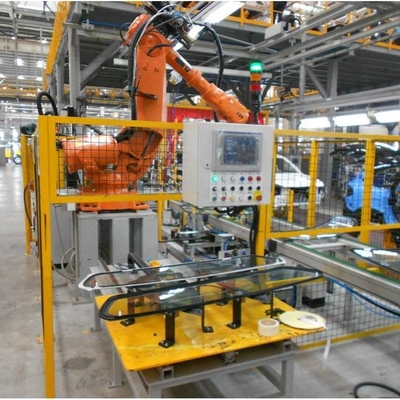 ABB 6 Axis Robotic Arm IRB 6700-155/2.85 met CNGBS-reiniger voor palletiserende robot-automatisering