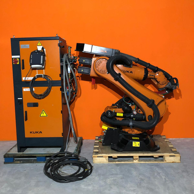 KUKA KR 240 R3330 Paletiserende robot met CNGBS lineaire geleidingsrail als automatische machine nuttige lading 240kg Robotarm