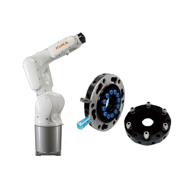 6 Axis Kuka Robotic Arm KR 10 R1100-2 met CNGBS Robot Quick Changer voor geautomatiseerde handling robot