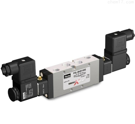 Chinese besturingskleppen met pneumatische actuator en Parker D3DW magnetoventil