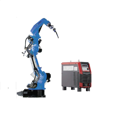 6 Axis CNGBS Robotarm GBS6-C1400 met andere ARC-lassen CM350AR Als Lasmachine Voor Lassen