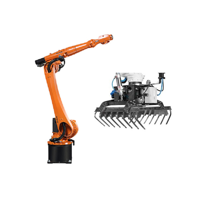 Kuka Handling Robotic Arm 6 Axis KR 16 R1610 Met CNGBS Robot Gripper Als Industriële Robot