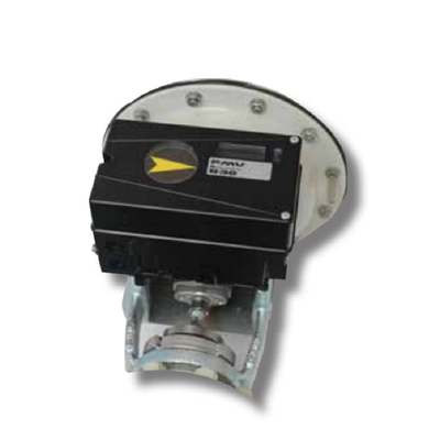 Chinese merkcontrole klep met flowserve positioner PMV D30 digitale pneumatische digitale klep positioner en asco soleno