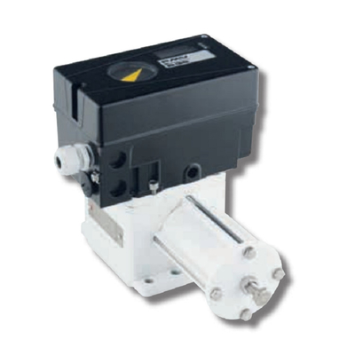 Chinese merkcontrole klep met flowserve positioner PMV D30 digitale pneumatische digitale klep positioner en asco soleno