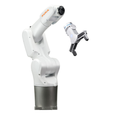 KUKA Cobot KR 4 R600 voor het hanteren van een Onrobot Gripper als pick-and-place machine