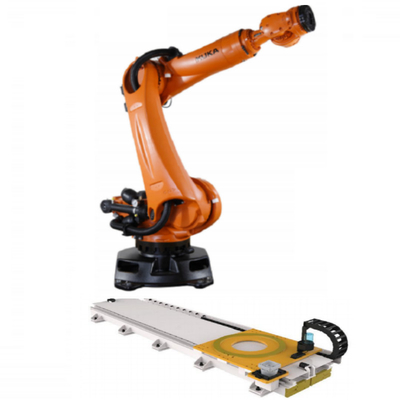 KUKA KR 210 R2700 Pick and Place industriële robots met CNGBS lineaire gidsen voor motorassemblage