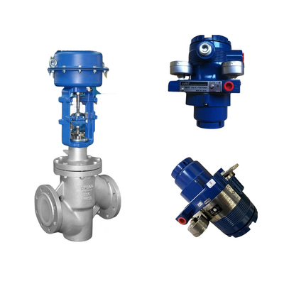 Pneumatische regelkleppen met Azbil AVP 300-serie Smart Valve Positioner