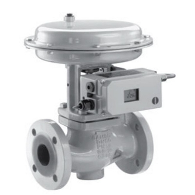 Pneumatische besturingsoperator en Samson Smart Valve Positioner 3730 voor Chinese pneumatische besturingsventiel