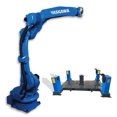Yaskawa 6 Axis Welding Robot Arm MOTOMAN GP25 Met CNGBS Positioner Voor Fabriek Als Lasersweismachine