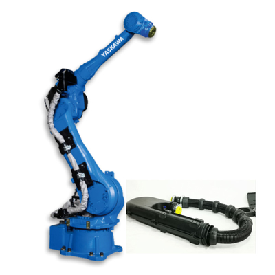 Yaskawa Robotic Arm Industria MOTOMAN GP50 met CNGBS Dressing Pack voor meer spuitverf