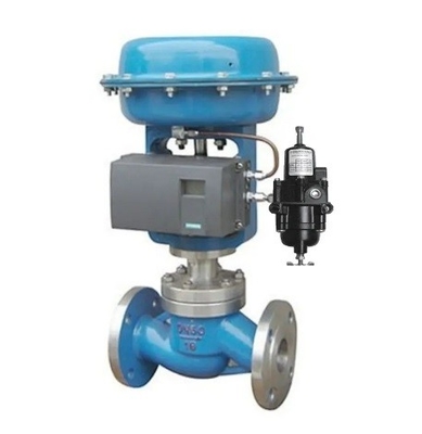 Chinese besturingskleppen met FAIRCHILD 63 Filter regulator en Siemens Valve Positioner