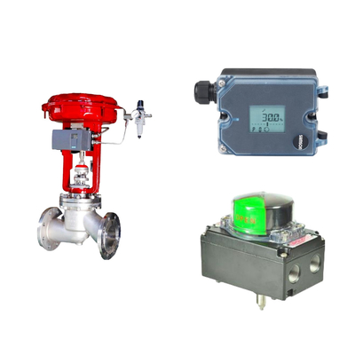 China's beroemde wuzhong Pneumatische besturingsklep met Samson 3725 positioner en Rotork Limit Swi