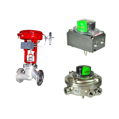 China's beroemde wuzhong Pneumatische besturingsklep met Samson 3725 positioner en Rotork Limit Swi