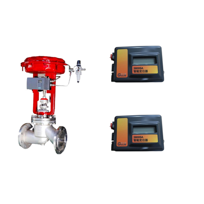 China's Control Valve met Samson 3372 actuator met FISHER 3800sa Valve Positioner Burkert 5404 Solenoïde Valve