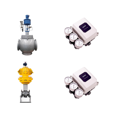 Hoogwaardige Chinese pneumatische regelkleppen met koso PP800 pneumatisch-pneumatische positioner