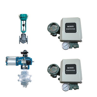Hoogwaardige Chinese pneumatische regelkleppen met KOSO EP800 elektro-pneumatische positioner