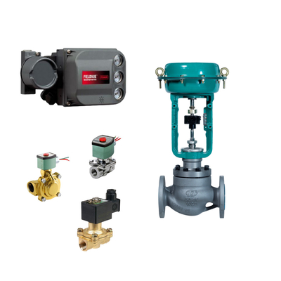 Snel wisselen van eenzijdig bedieningsventiel met Fisher DVC6200 Valve Positioner en EMERSON ASCO210 2-Way Solenoid Valve