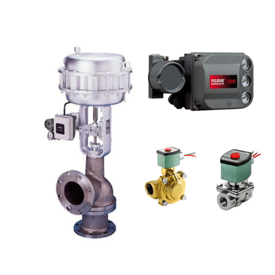 Snel wisselen van eenzijdig bedieningsventiel met Fisher DVC6200 Valve Positioner en EMERSON ASCO210 2-Way Solenoid Valve