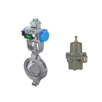 HART Protocol Logix 3200MD Digitaal HART Positioner Controleventil Positioner Met Fisher 67CFR Filter Regulator