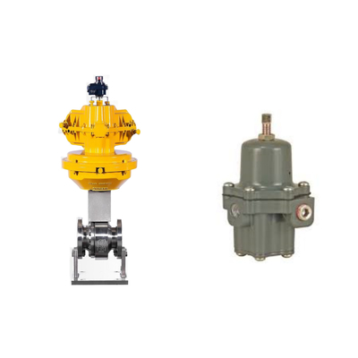 HART Protocol Logix 3200MD Digitaal HART Positioner Controleventil Positioner Met Fisher 67CFR Filter Regulator