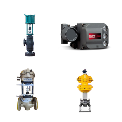 Famous China's besturingsklep met Fisher dvc6200 slimme positioner en Fisher 67CFR filter regulator