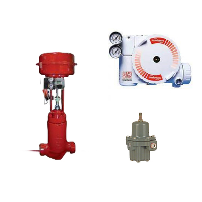 ChuanYi Brand Quick-Change Single-Seat Control Valve met Flowserve Logix 3200MD Digitale HART Positioner