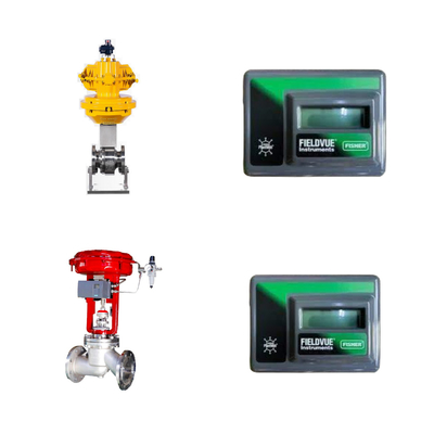 Het gebruikersvriendelijke regelklep zonder link-feedback systeem met Fisher FIELDVUE DVC2000 digitale klep positioner