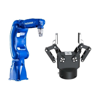 6 Axis Pick And Place Robotic Arm Yaskawa GP8 met CNGBS Robot Gripper voor Material Handling Robot