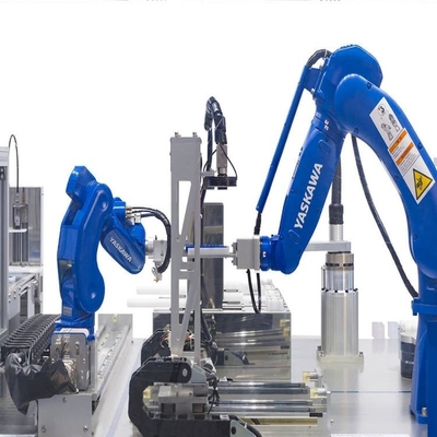 6 Axis Pick And Place Robotic Arm Yaskawa GP8 met CNGBS Robot Gripper voor Material Handling Robot