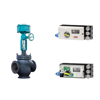 Bekende Chinese pneumatische knotro klep met originele en nieuwe ABB EDP300 TZIDC-200 Smart Positioner