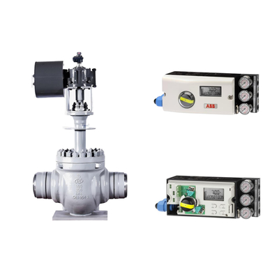 Bekende Chinese pneumatische knotro klep met originele en nieuwe ABB EDP300 TZIDC-200 Smart Positioner