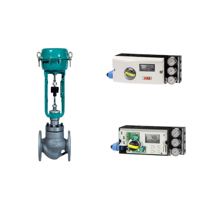 Bekende Chinese pneumatische knotro klep met originele en nieuwe ABB EDP300 TZIDC-200 Smart Positioner