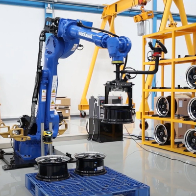 Industriële Yaskawa Robotarm GP180 met CNGBS Gripper als Paletmachine