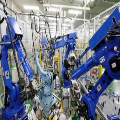 Robotic Arm 6 Axis Yaskawa GP25 met CNGBS Robot Dress Pack voor het hanteren van robot automatisering
