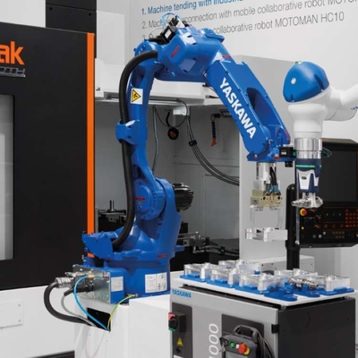Robotic Arm 6 Axis Yaskawa GP25 met CNGBS Robot Dress Pack voor het hanteren van robot automatisering