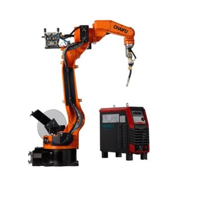 Automatische lasrobotarm SF6-C1400 met laslampen met 1440 mm bereik