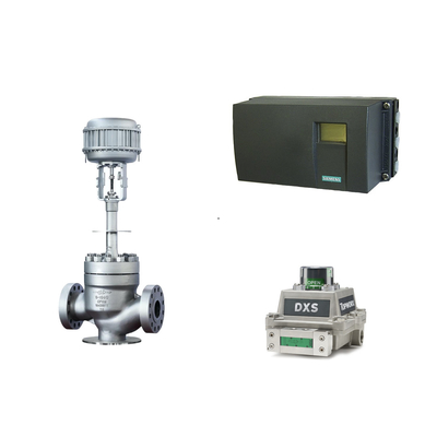 Digitale positioner- en modelnummer voor de positionerregulator van de klep