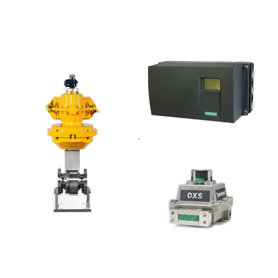 Digitale positioner- en modelnummer voor de positionerregulator van de klep