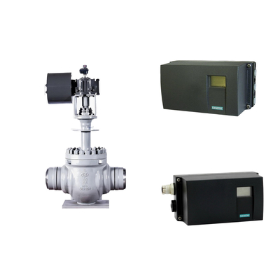 Digitale positioner- en modelnummer voor de positionerregulator van de klep