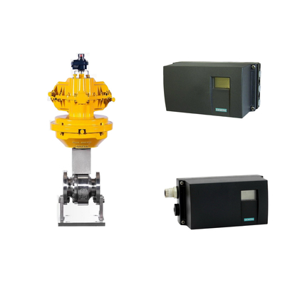 Digitale positioner- en modelnummer voor de positionerregulator van de klep