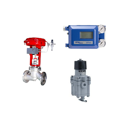 Spirax Sarco Pneumatic Smart Valve Positioner SP500 en Masoneilan 78-40 Filter Regulator