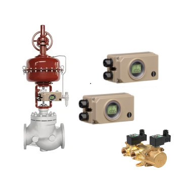 ASCO Solendid Valve And Samson Smart Valve Positioner 3730-3 voor Chinese pneumatische besturingsklep