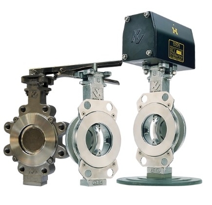 Keystone 360 Control Butterfly Valve met F89 elektrische actuator