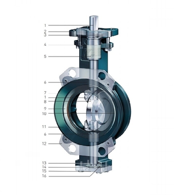 Keystone 360 Control Butterfly Valve met F89 elektrische actuator