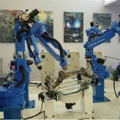 Industriële robotarm 6 as Yaskawa GP35L met CNGBS-robotgripper voor geautomatiseerde robot