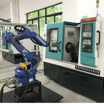 Industriële robotarm 6 as Yaskawa GP35L met CNGBS-robotgripper voor geautomatiseerde robot