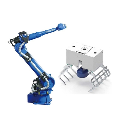 Industriële robotarm 6 as Yaskawa GP35L met CNGBS-robotgripper voor geautomatiseerde robot