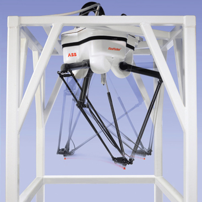 ABB 4-assige robotarm IRB 360-1 met CNGBS-geleidingsrail als assemblage-machine voor OEM-behandeling