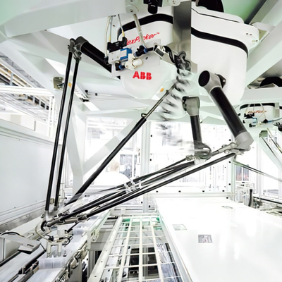 ABB Industrial Smart Robot Arm IRB 360 3 / 4 As Met CNGBS Guide Rail Pick And Place Machine Delta Robot