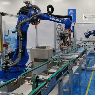 Yaskawa GP180-120 Robotarm met CNGBS Robot Quick Changer voor geautomatiseerde industriële robot